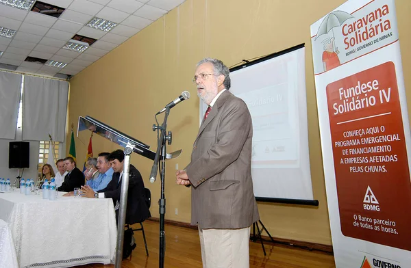 O presidente do BDMG, Paulo Paiva