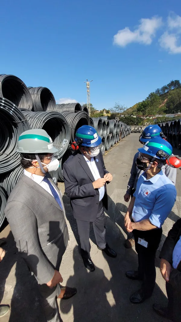 Gigante da siderurgia vai investir R$ 144 milhões para ampliar produção em Sabará, na RMBH