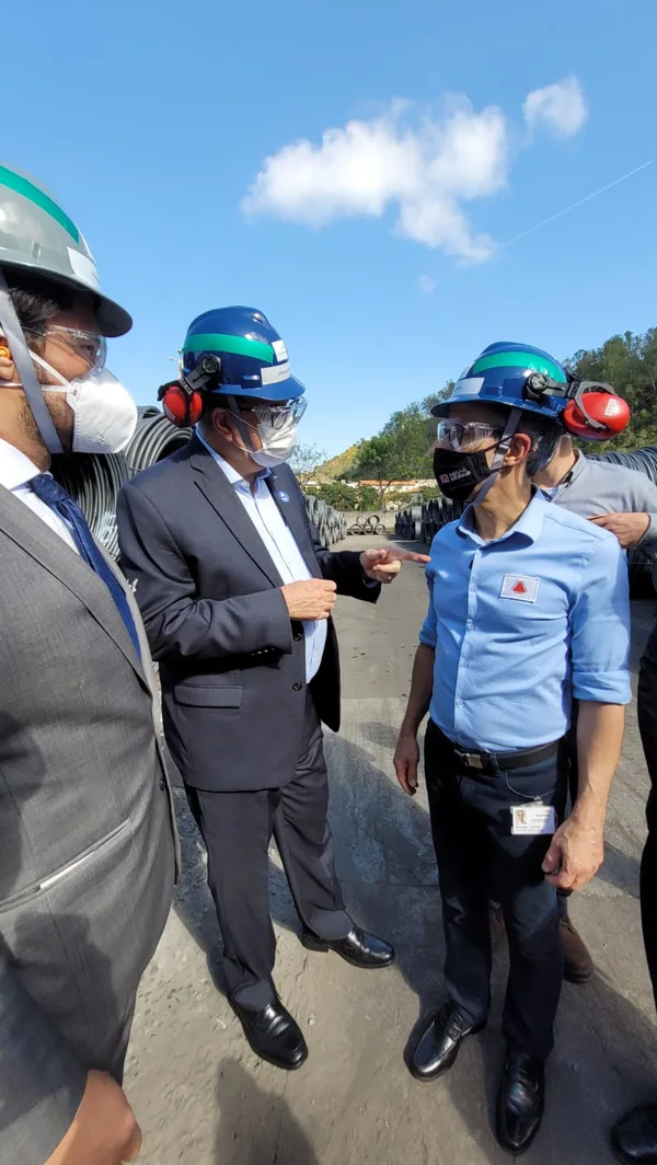 Gigante da siderurgia vai investir R$ 144 milhões para ampliar produção em Sabará, na RMBH