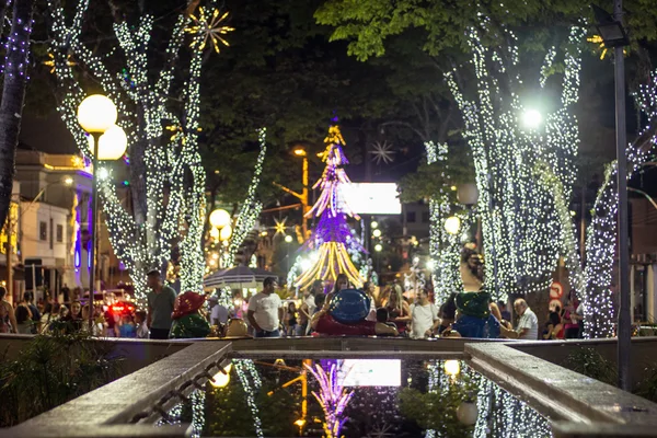 Iluminação natalina e roteiros culturais são atrativos do Natal da Mineiridade em Guaxupé