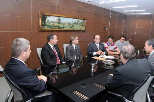 Governador recebeu deputados federais mineiros 