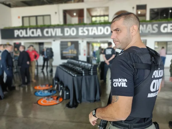 Polícia Civil de Minas Gerais recebe equipamentos para reforço do trabalho