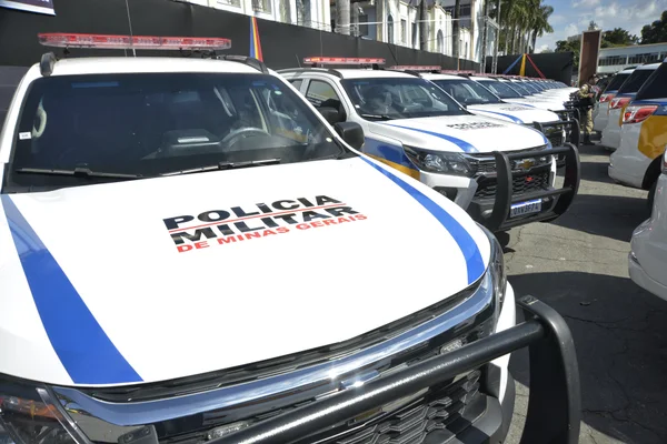 Polícia Militar de Minas Gerais recebe viaturas semiblindadas