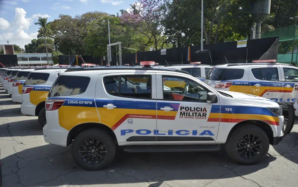 Polícia Militar de Minas Gerais recebe viaturas semiblindadas