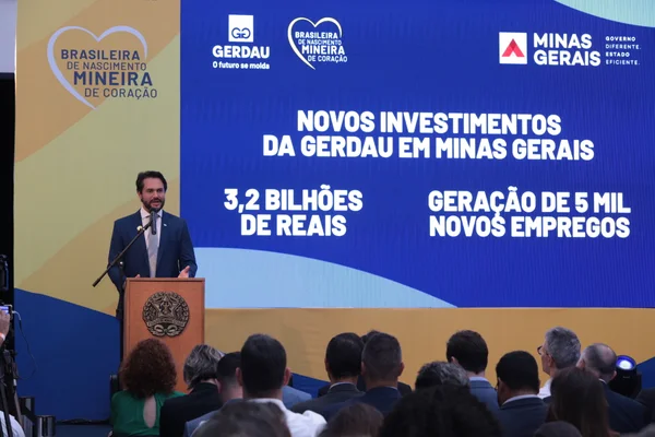 Minas vai receber investimento de R$ 3,2 bilhões da empresa Gerdau
