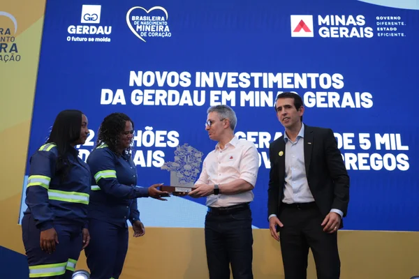 Minas vai receber investimento de R$ 3,2 bilhões da empresa Gerdau