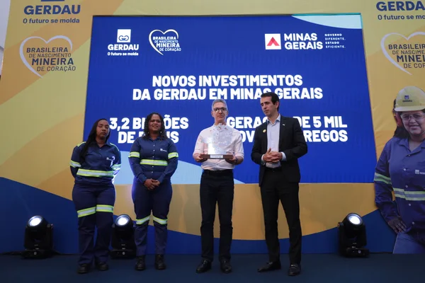 Minas vai receber investimento de R$ 3,2 bilhões da empresa Gerdau