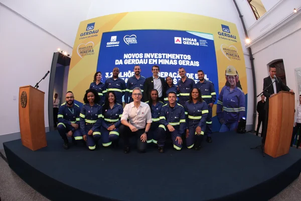 Minas vai receber investimento de R$ 3,2 bilhões da empresa Gerdau