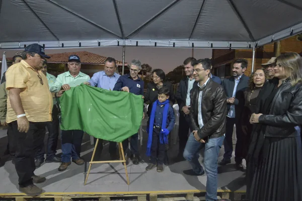 Governador destaca avanços do setor agropecuário em inauguração da sede do Sindicato dos Produtores Rurais de Bom Jesus do Amparo