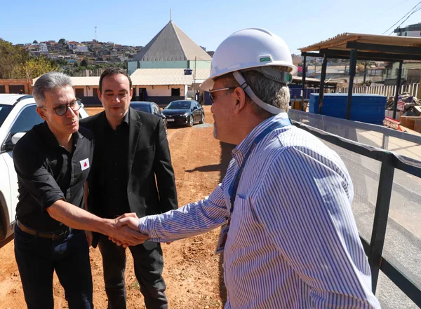 Governador ressalta importância da formação profissional de jovens em inauguração de pedra fundamental da nova escola do Sesi em BH