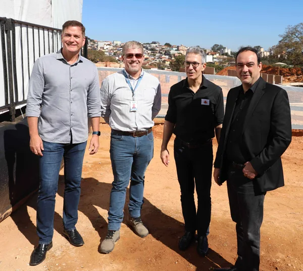 Governador ressalta importância da formação profissional de jovens em inauguração de pedra fundamental da nova escola do Sesi em BH