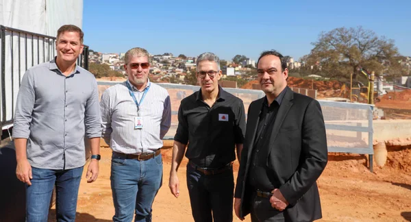 Governador ressalta importância da formação profissional de jovens em inauguração de pedra fundamental da nova escola do Sesi em BH