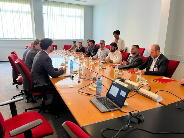 Reunião com representantes da empresa Agusta Leonardo
