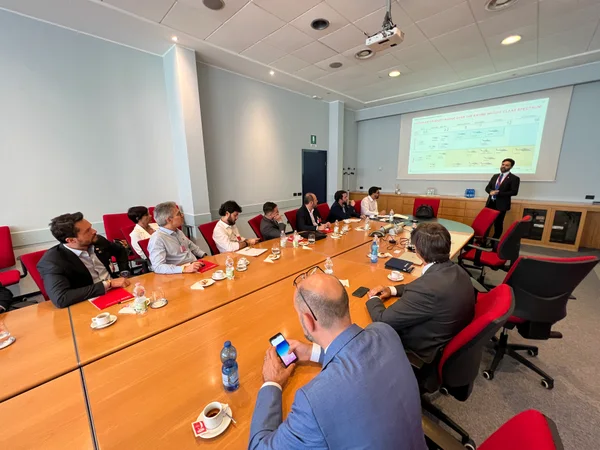 Reunião com representantes da empresa Agusta Leonardo