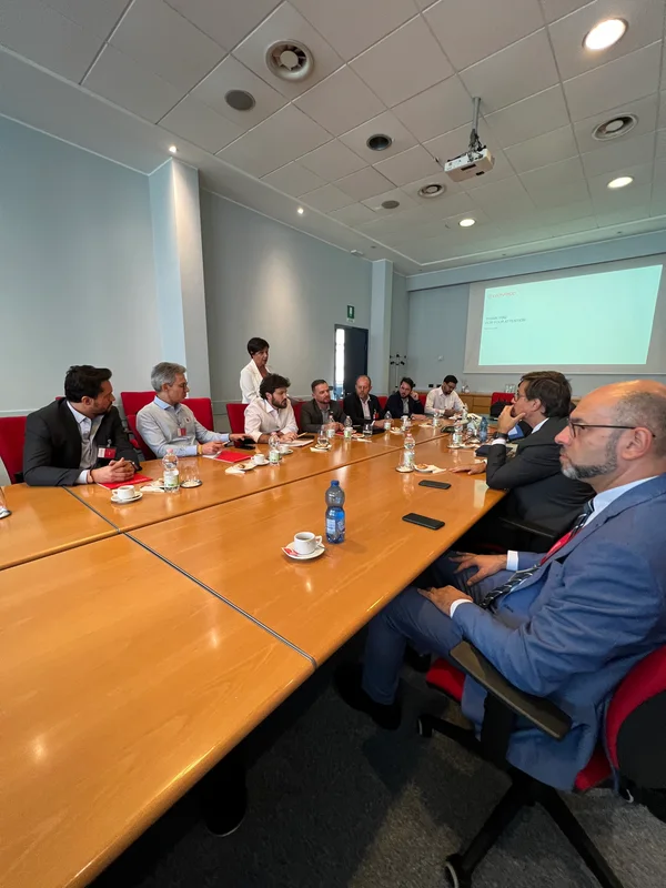 Reunião com representantes da empresa Agusta Leonardo