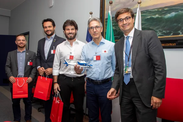 Reunião com representantes da empresa Agusta Leonardo