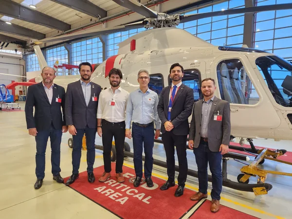 Reunião com representantes da empresa Agusta Leonardo