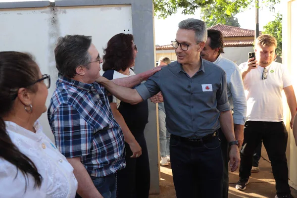 Governador vistoria entregas para a educação na região Central do estado