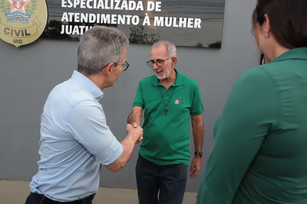 Governador vistoria sede da Delegacia Especializada de Atendimento à Mulher de Juatuba