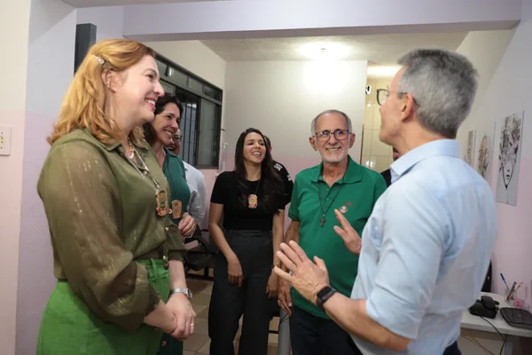 Governador vistoria sede da Delegacia Especializada de Atendimento à Mulher de Juatuba