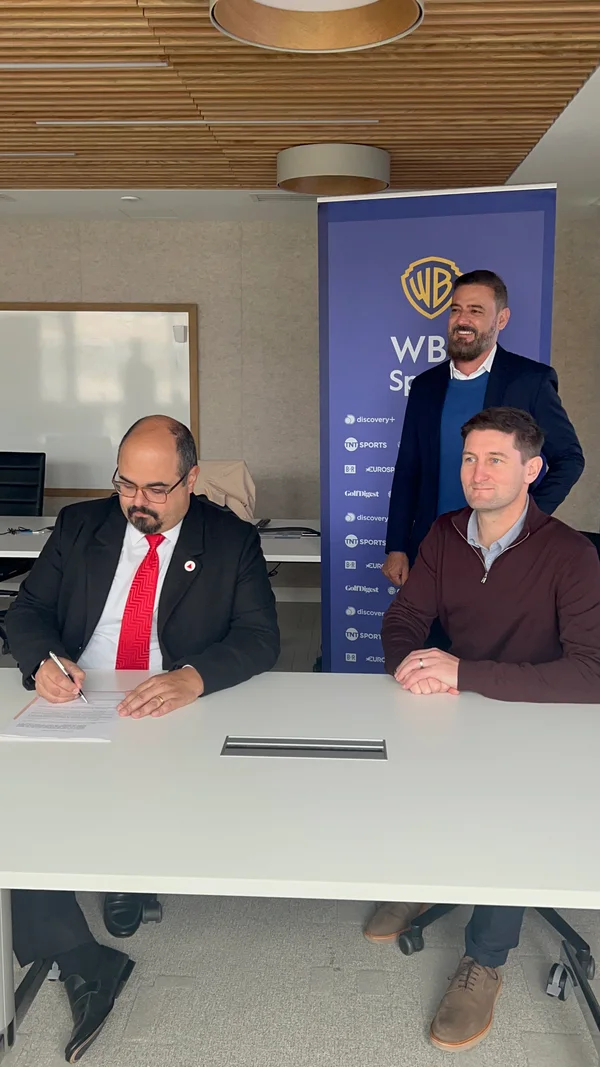 Assinatura de protocolo de intenções com a Warner Bros. Discovery