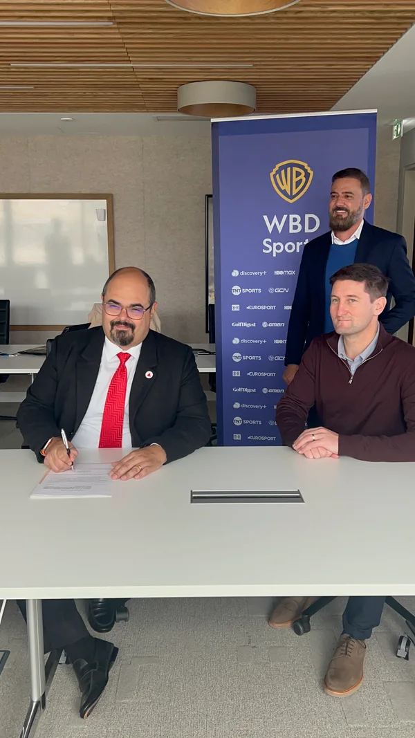 Assinatura de protocolo de intenções com a Warner Bros. Discovery