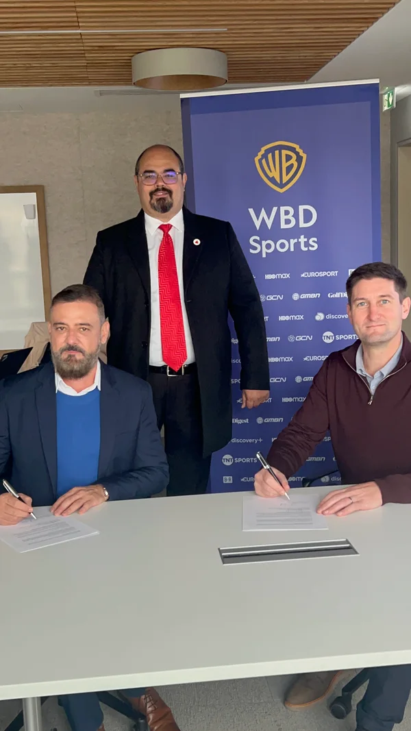 Assinatura de protocolo de intenções com a Warner Bros. Discovery