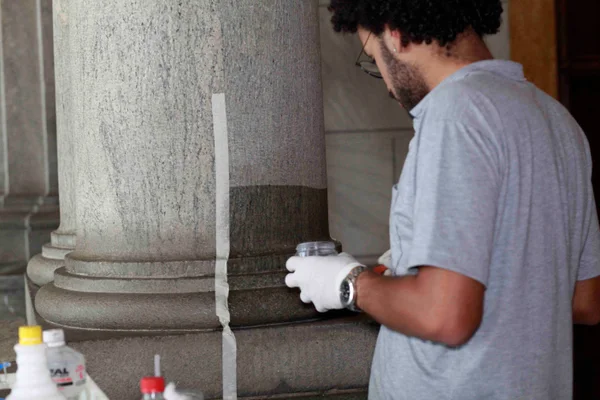 Ateliê Aberto: público pode acompanhar restauração do Palácio da Liberdade
