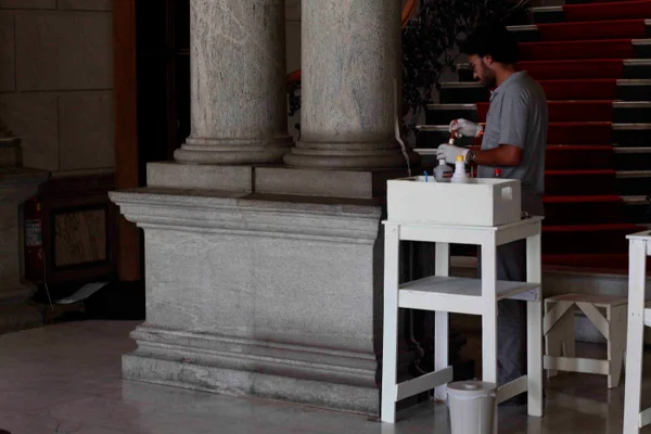 Ateliê Aberto: público pode acompanhar restauração do Palácio da Liberdade
