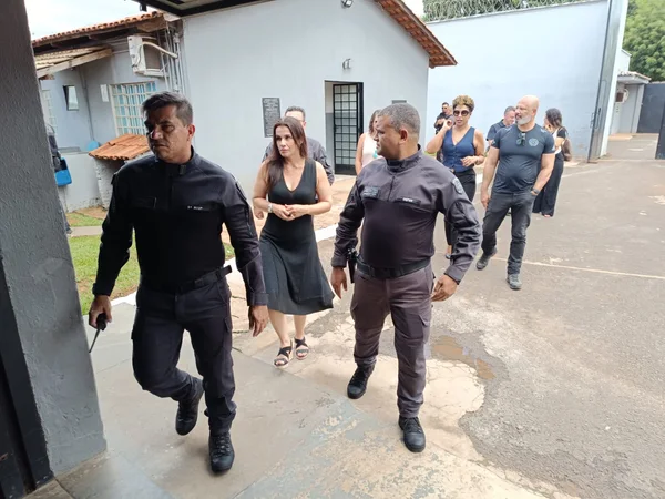 No Triângulo, comitiva da Sejusp vistoria unidades de segurança pública