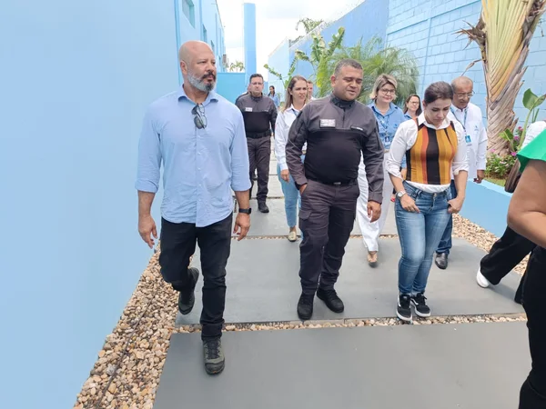 No Triângulo, comitiva da Sejusp vistoria unidades de segurança pública