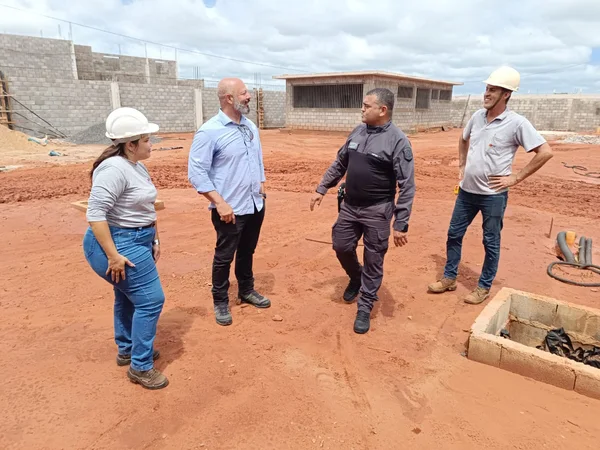 No Triângulo, comitiva da Sejusp vistoria unidades de segurança pública
