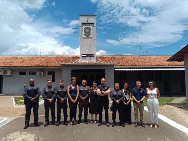 No Triângulo, comitiva da Sejusp vistoria unidades de segurança pública