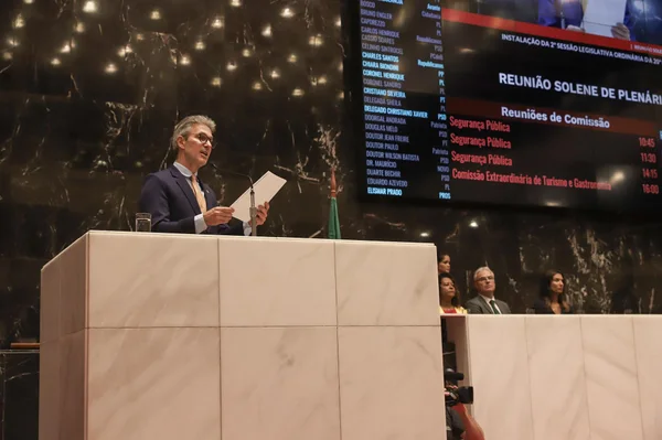 Governador ressalta avanços em Minas Gerais durante abertura do ano legislativo da ALMG