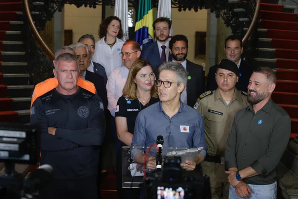 Governador, secretários e chefes das forças de segurança fazem balanço do Carnaval 2024 em Minas Gerais