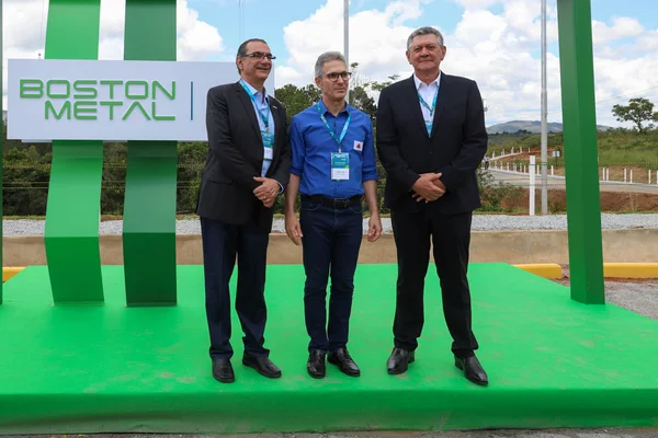 Com apoio do Governo de Minas, Boston Metal inaugura unidade que usa tecnologia inédita para recuperar metais de alto valor a partir de rejeitos de mineração