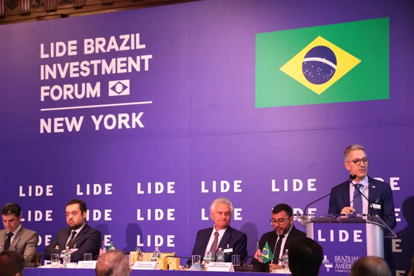 Governador apresenta potenciais de investimentos em Minas Gerais no Lide, em Nova Iorque