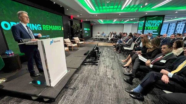 Evento de apresentação dos resultados de um ano do projeto Vale do Lítio