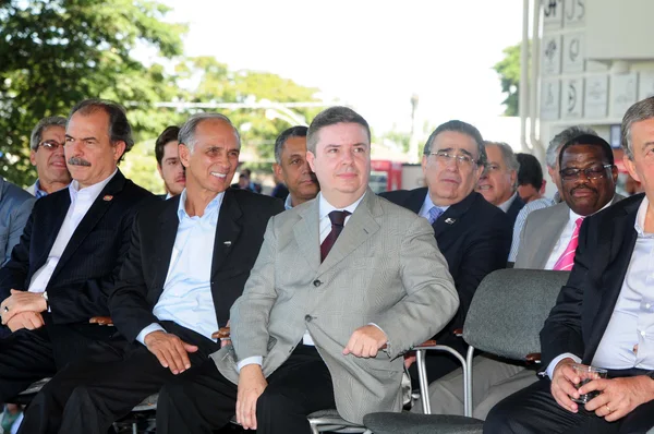 Anastasia durante cerimônia de abertura da 79ª ExpoZebu