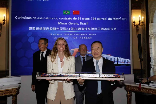 Governo de Minas anuncia compra de 24 novos trens para o Metrô de BH