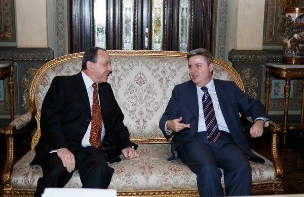Cônsul da Turquia, Manoel Ferreira Guimarães Neto, e Antonio Anastasia