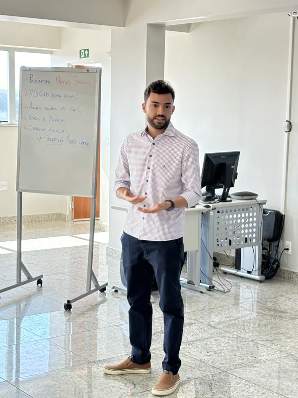 Aula inaugural do Minas Forma em Betim