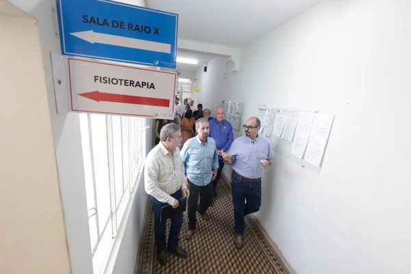 Governo de Minas vistoria aplicação de recursos estaduais em saúde na Santa Casa de Ouro Fino
