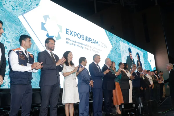 Vice-governador destaca importância da mineração para o estado na abertura da Exposibram 2024