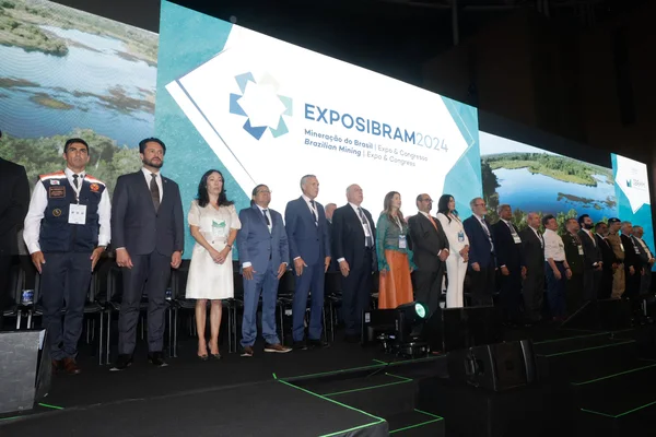 Vice-governador destaca importância da mineração para o estado na abertura da Exposibram 2024