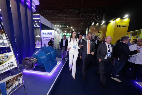 Vice-governador destaca importância da mineração para o estado na abertura da Exposibram 2024
