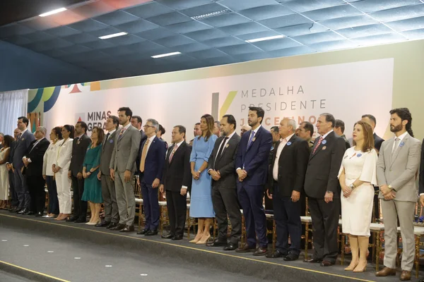 Cerimônia de entrega da Medalha Presidente Juscelino Kubitschek, em Diamantina