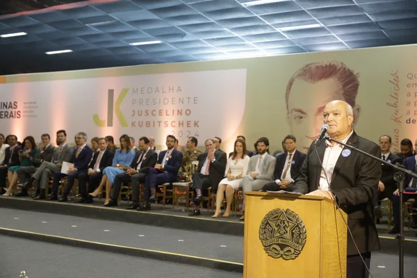 Cerimônia de entrega da Medalha Presidente Juscelino Kubitschek, em Diamantina