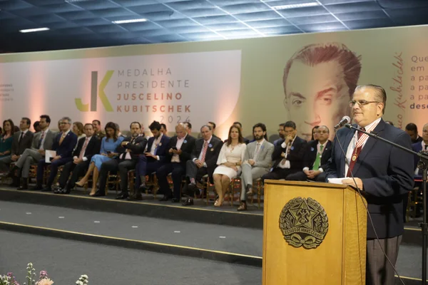 Cerimônia de entrega da Medalha Presidente Juscelino Kubitschek, em Diamantina