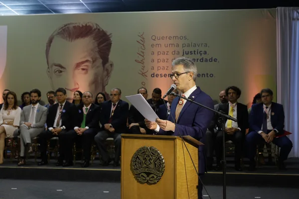Cerimônia de entrega da Medalha Presidente Juscelino Kubitschek, em Diamantina